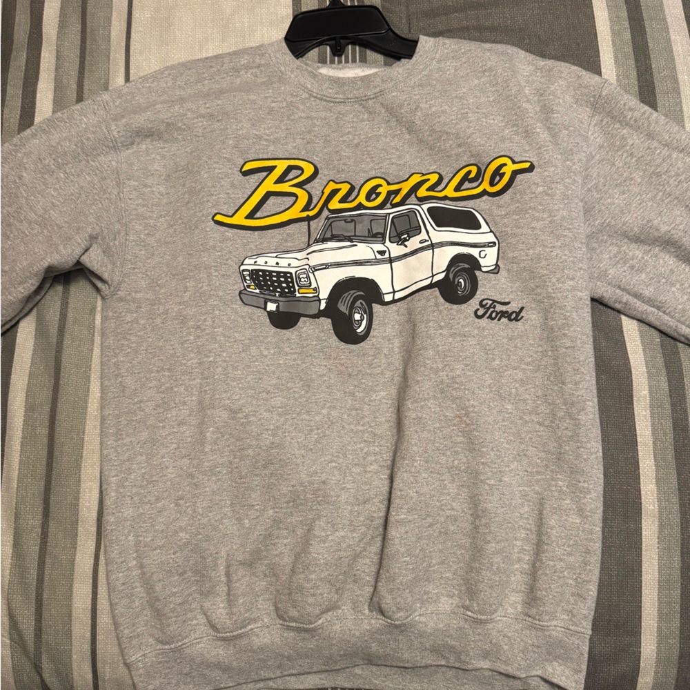 Gray Ford Bronco Sweatshirt